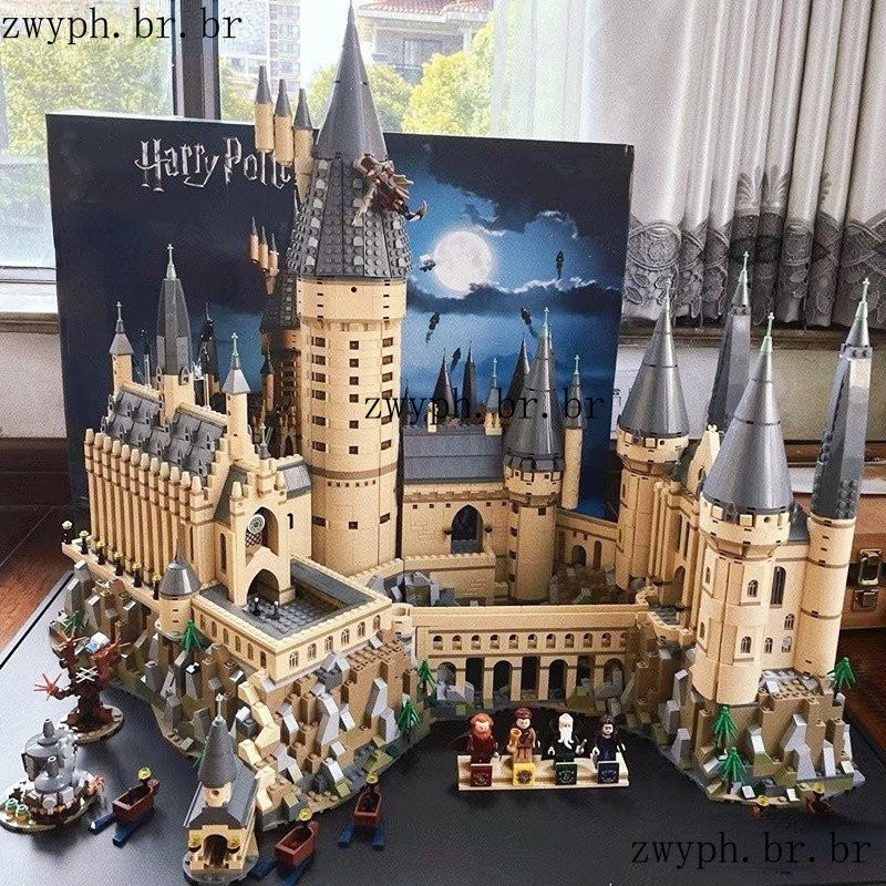 1000-5000pcs Bloco De Construção Do Castelo De Hogwarts Harry Potter Mini Tijolo Arquitetônico em Oferta na Shopee
