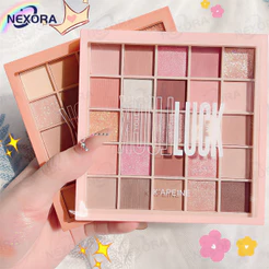 Paleta De Sombras De 25 Cores-Acabamentos Altamente Misturáveis , Ultrapigmentados , Foscos E Brilhantes , Uso O Dia Tod