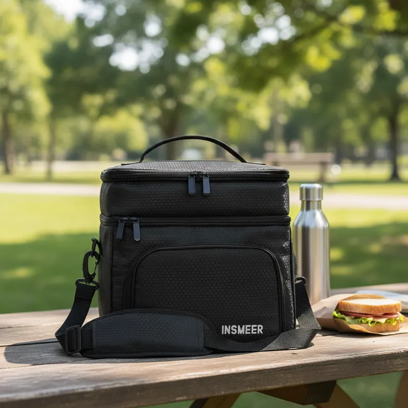 INSMEER Bolsa Termica Lancheira 16L Dupla Camada À Prova De Vazamentos Impermeável com Alça De Ombro em Oferta na Shopee