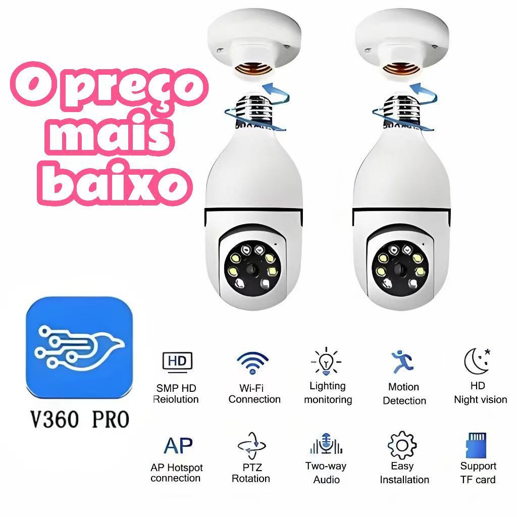 Câmera Segurança Externa Wi-Fi: Onde Comprar | BuscaProdutos