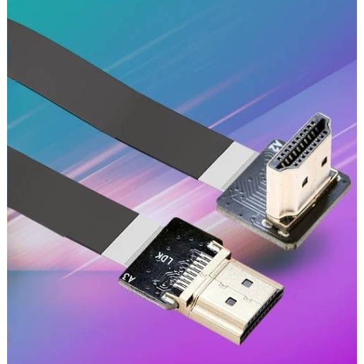 Hdmi hdmi hdmi minihdmi fotografia aérea cabo flexível Micro hdmi para mini hdmi conexão cabo preto
