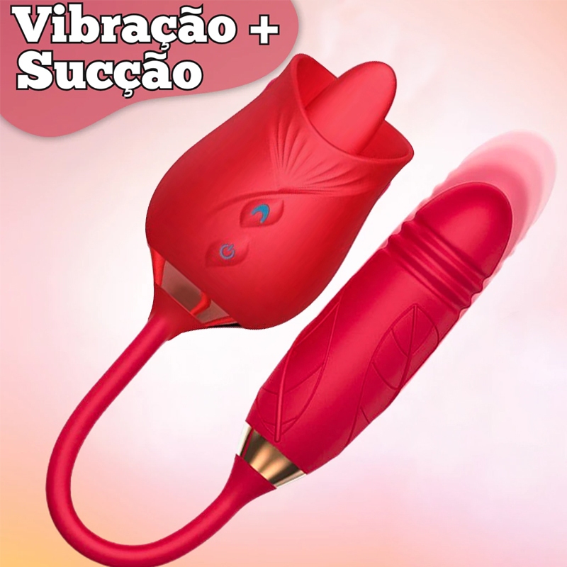 Feminino Rosa Vibrador Clitóris Otário E Estimulador De Ponto G Ir Vem Loja De Sexo Recarregável