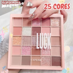 Paleta De Sombras Foscas E Pérolas De Baixa Saturação De 25 Cores Maquiagem Versátil De Longa Duração Sombras Acessíveis
