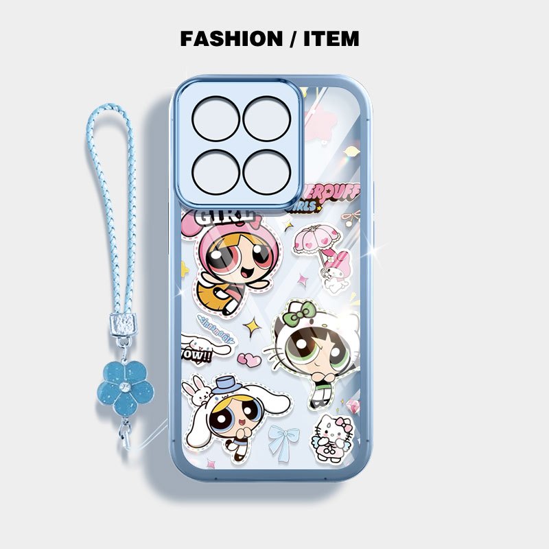 Capa De Telefone YBD Para Motorola Edge 60 Fusion 60S Stylus 60 Pro Versão Fofa Da Polícia Flying Girl
