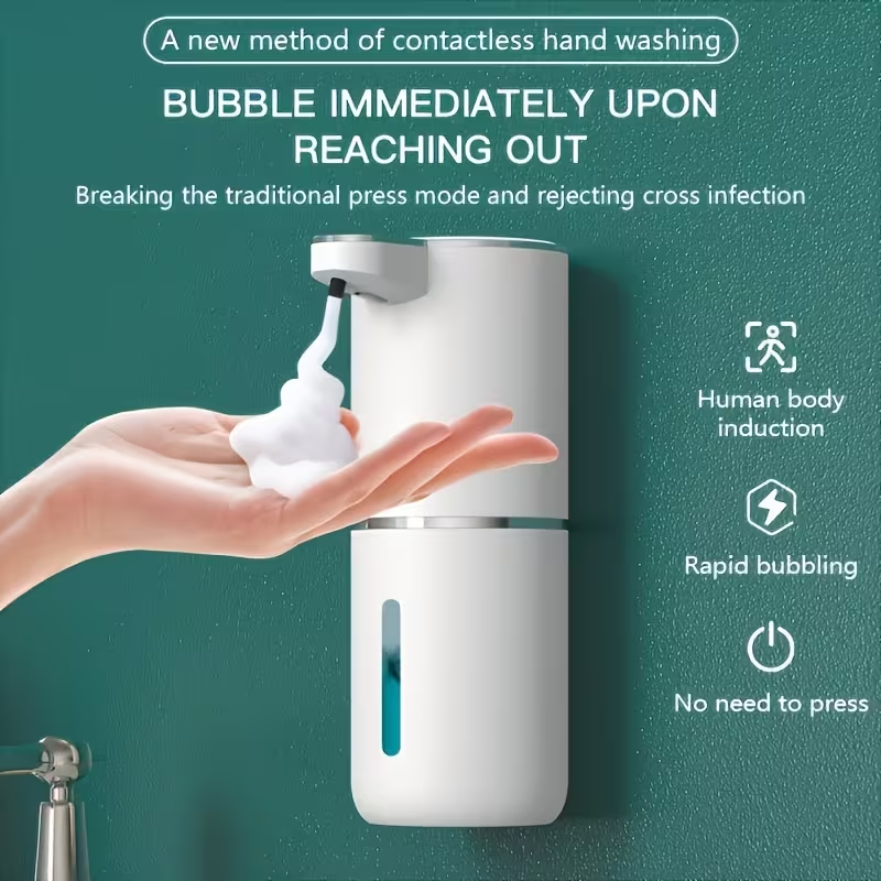 Saboneteira Dispenser Automático Sensor Infravermelho Para Sabonete Líquido Detergente Espuma