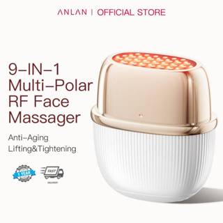ANLAN RF & EMS Dispositivo De Beleza IPX6 Cuidados Com A Pele Levantamento Facial Firmador Remoção De Rugas em Oferta na Shopee