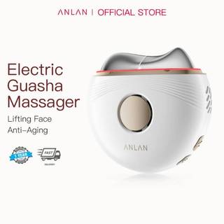 ANLAN Elétrica Gua Sha Dispositivo Massageador Pescoço Rosto Emagrecimento Levantamento Vibração Quente/Fria Anti-Envelh