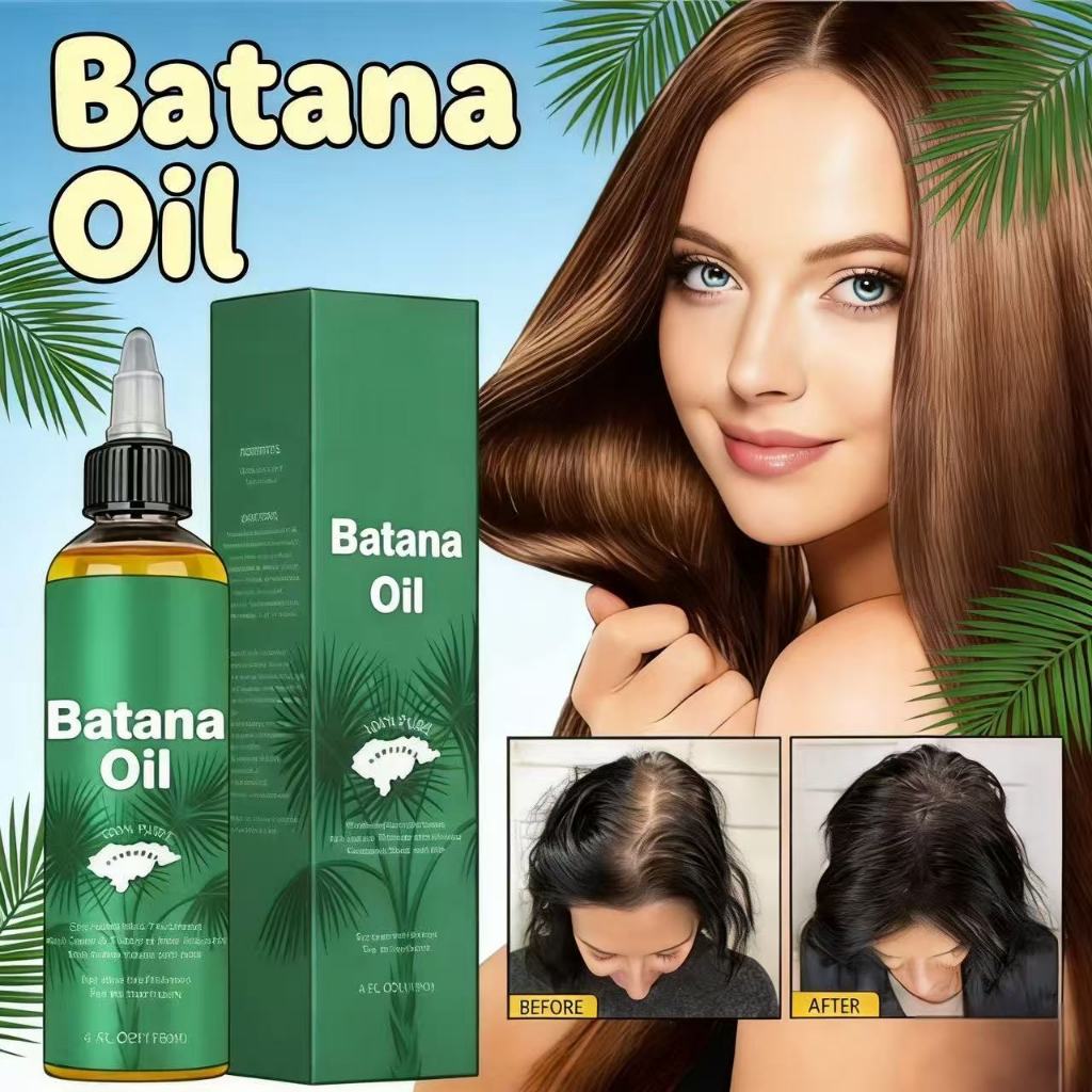 Óleo De Batana Para Crescimento Capilar , Puro 4 Em 1 100 % Orgânico De Honduras Com Alecrim Argan Jojoba Todos Os Tipos