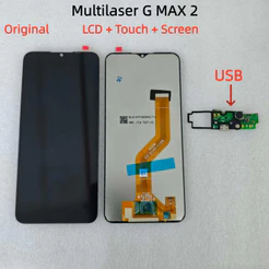 Original Para Tela lcd Multilaser G MAX 2 , De Toque Do Telefone Móvel Interna Multi S156 S168 P9156 P9183 touch Placa D