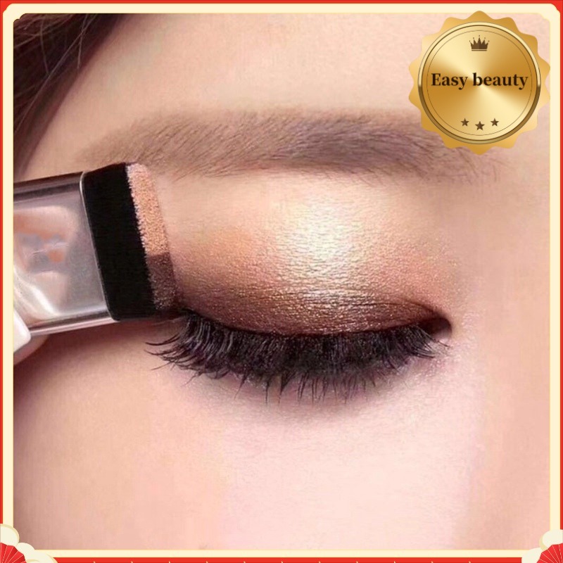 DNM Sombra Feminina De 3 Segundos Maquiagem Rápida De Gradação De Cor Dupla Fácil De Usar Paleta De Sombras À Prova D'ág