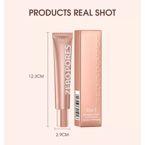 Primer de maquiagem invisível 30g com efeitos de retoque, corretivo, hidratação e isolamento de poros