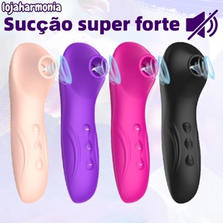 Vibrador Estimulador Sugador de Clitóris e Mamilo Recarregável 10 frequências de Sucção em Oferta na Shopee