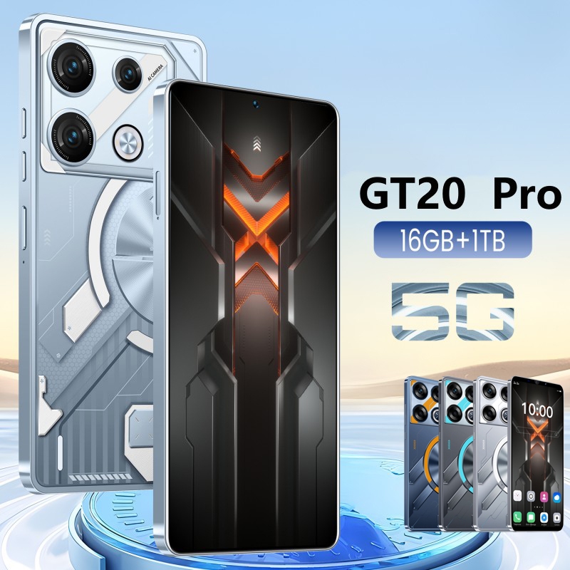 Gt20 Pro Celular 16 1tb 7.3Polegadas HD Tela Celulares Android Smartphone para — R$ 349,00 em Shopee