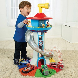Brinquedo Infantil Paw Patrol Torre De Observação Sede Base Veículo De Resgate em Oferta na Shopee
