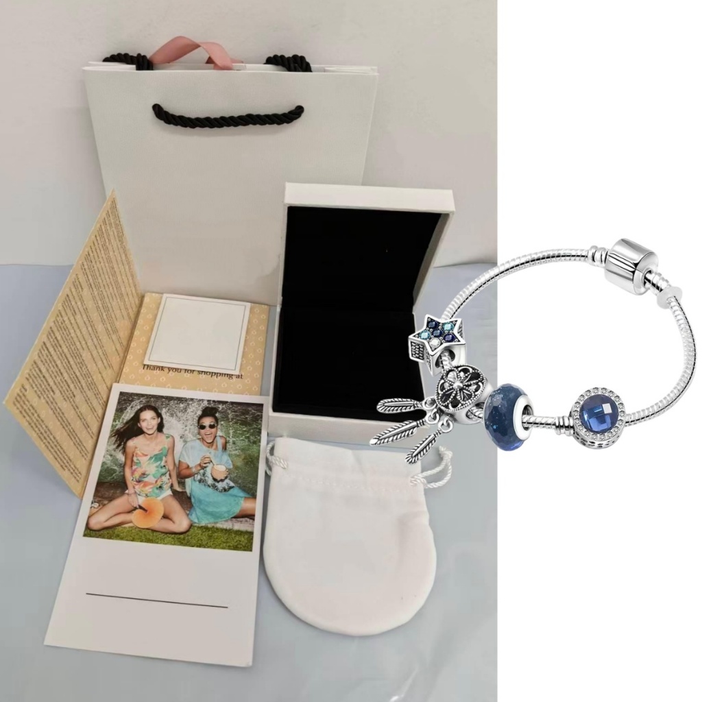 Prata 925|Vários estilos moda Original básico cobra osso corrente amor senhoras pulseira|Conjunto de caixa de presente em Oferta na Shopee