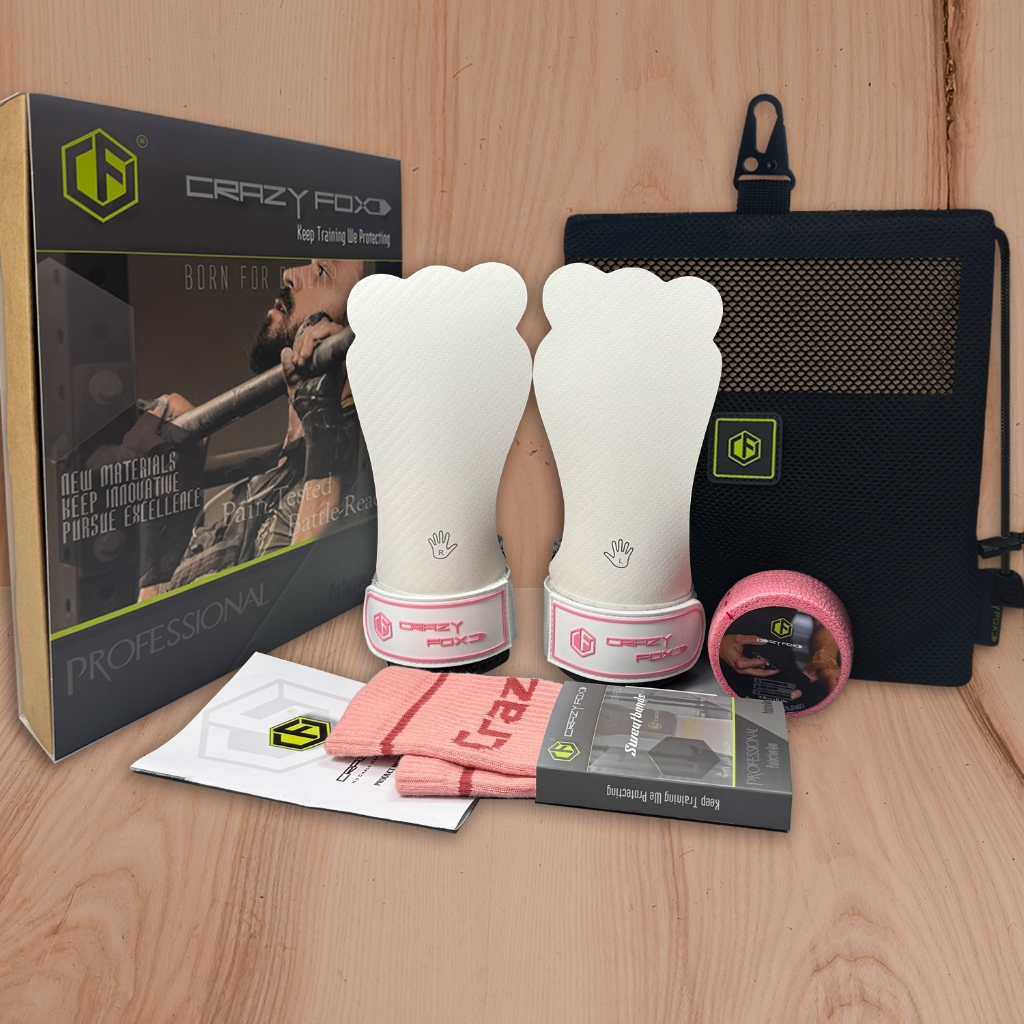 Nova Atualizamento CrossFit Frog Conjunto De Punhos De Mão De Camada Dupla Magnésio Free Para Treinamento Cruzado Deadlift E Pull-Up Co