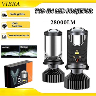 2 Pcs 24000LM Ônibus H4 LED Mini Projetor Kit De Conversão De Farol De Lente De Carro Hi/Lo em Oferta na Shopee