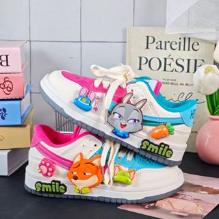 Zootopia Crianças Sapatos 2025 Inverno Velo Forrado Tênis Nick Judy Meninos Meninas Quente Grosso Casuais em Oferta na Shopee