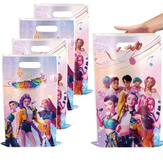 10-40 Peças Sacos De Presente Temáticos K-P-op Demo-n Hunter Saco De Saque Decoração De Festa De Aniversário K-P-o-p em Oferta na Shopee