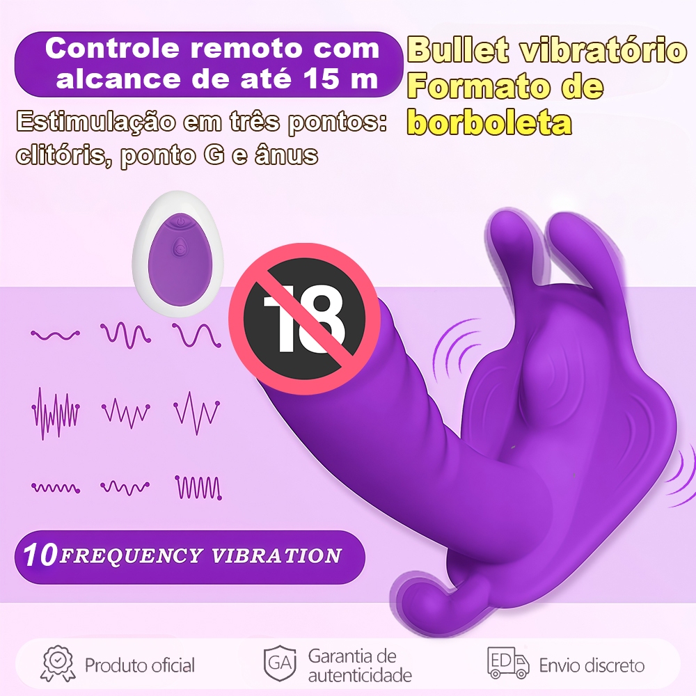 Vibrador Estimulante De Ponto G Vestível , 10 Modos , Recarregável Com Controle Remoto · Sex Shop em Oferta na Shopee
