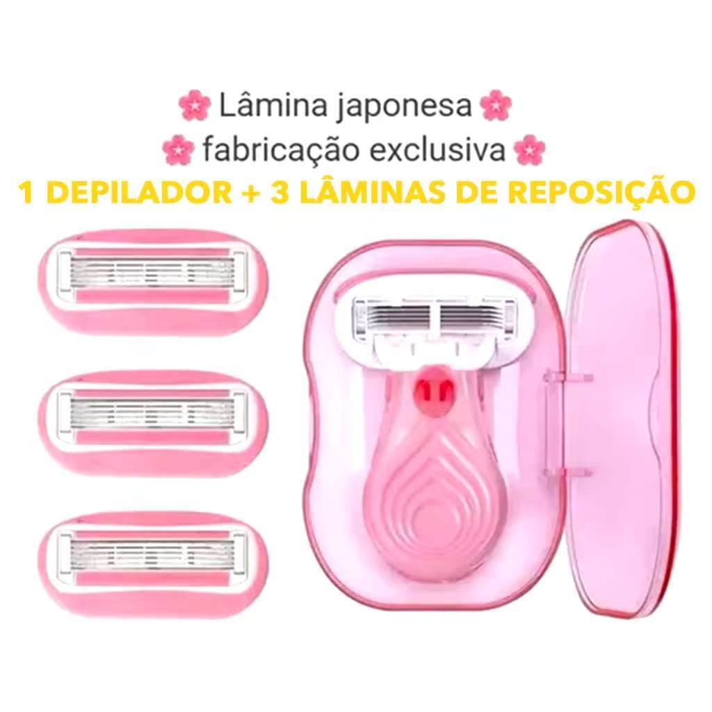 Mini Removedor De Pêlos Feminino Gillette Venus Sensitive – 3 Lâminas Revestidas De Diamante , Lubrastrip Para Deslizame em Oferta na Shopee