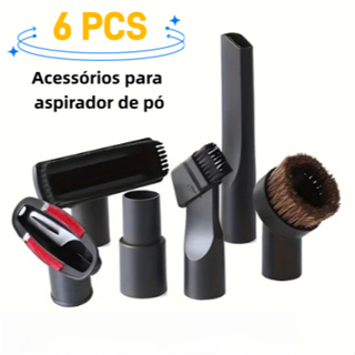 Kit de Acessórios Bicos Bocal Para Aspirador de Pó Universal- 6 Peças em Oferta na Shopee