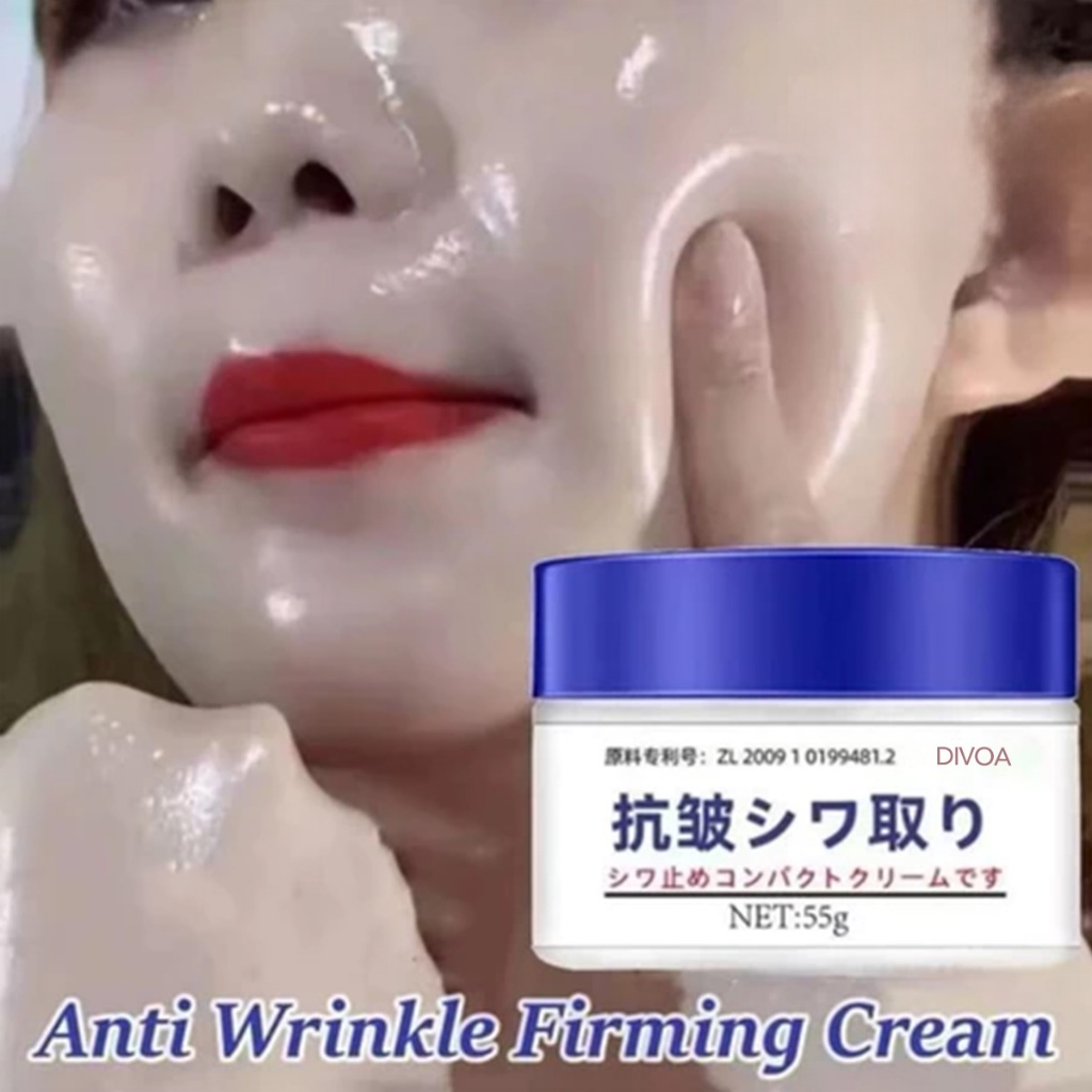 55g Tecnologia Japonesa Creme Anti-Rugas Rejuvenescedor Da Pele Firmador De Bacalhau em Oferta na Shopee