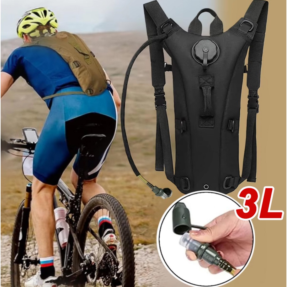 Mochila Hidratação Kms Trilha Bicicleta Térmica C/ Refil 3l