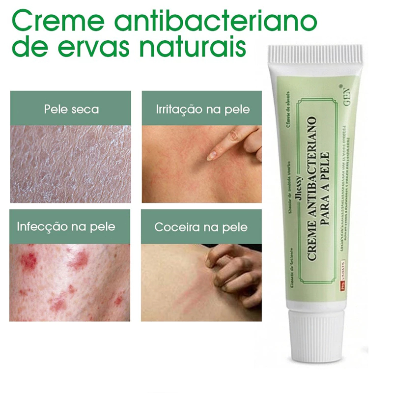 Creme Para A Pele , Antibacteriano Eczema , Pomada Dermatites E Eczematoide Cuidados Com Inibição De Aprendizagem (Volu)