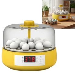 18 Incubadora De Ovos Controle Automático Inteligente De Temperatura E Umidade Para Pintinhos Patos Iniciantes