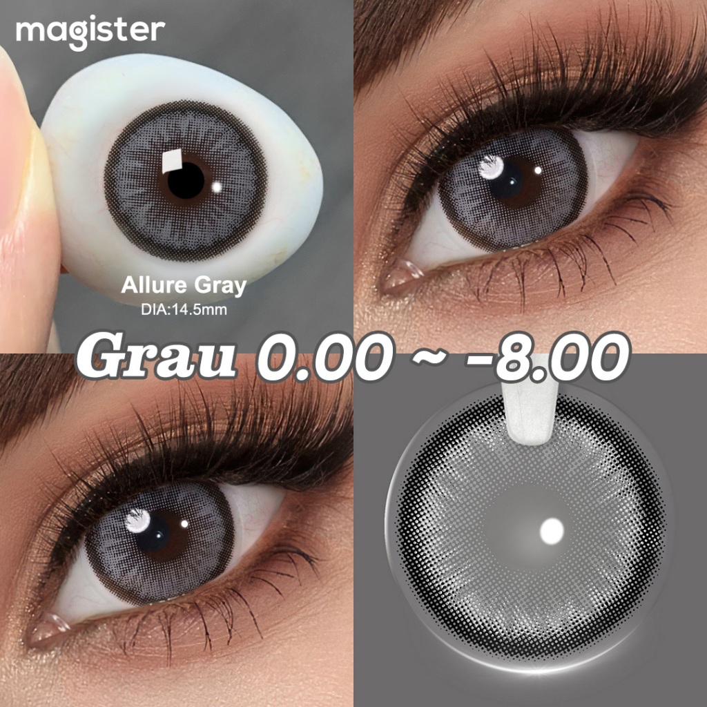 [0.00~-8.00] Lentes De Contato Coloridas Magister Lentes De Contato com Grau 14/14.5mm