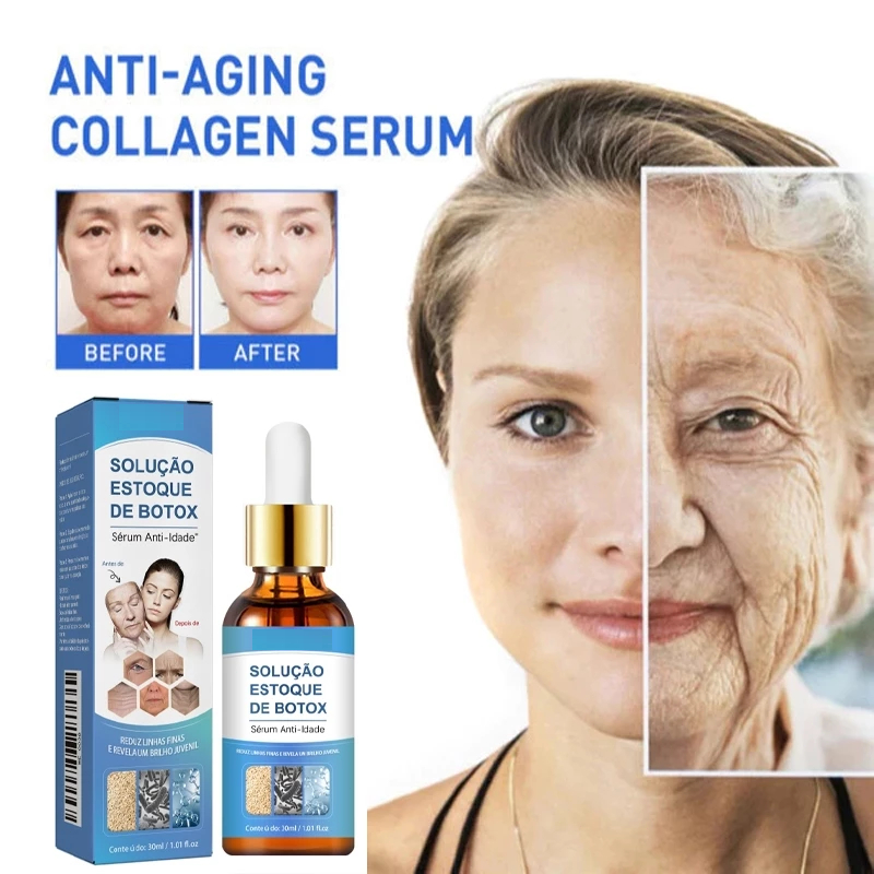 Líquido Retinol Essência Facial Endurecimento Colágeno Anti-envelhecimento Essência de Man...