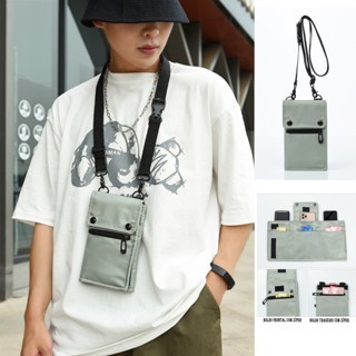 Bolsa para celular Homens Bolsa de ombro Múltipla Mochila Pequena Nylon Pano Inclinada Cruz Viagem Pequena Bolsa Mulhere em Oferta na Shopee