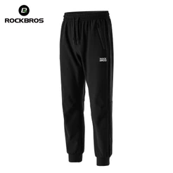 ROCKBROS Calças De Ciclismo Velo À Prova De Vento Repelente De Água Quentes Elásticas Resistentes Ao Desgaste Confortáve