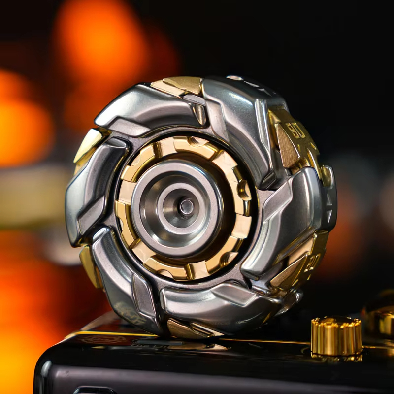 1PC Transformando Mecânico Fidget rotator EDC Mão ADHD Brinquedo Alívio De Ansiedade Legal Ponta Do Dedo Girando Giroscó