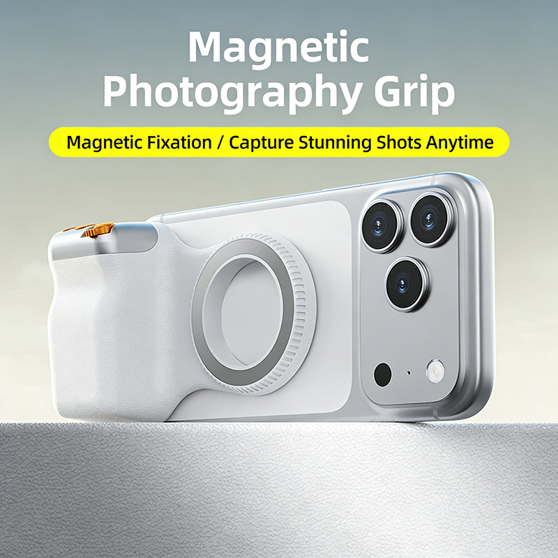 Câmera Magnética Do Telefone Atirar Mão Aperto Suporte Tiro Ajuda Alça De Controle Remoto Com De Zoom Sem Fio