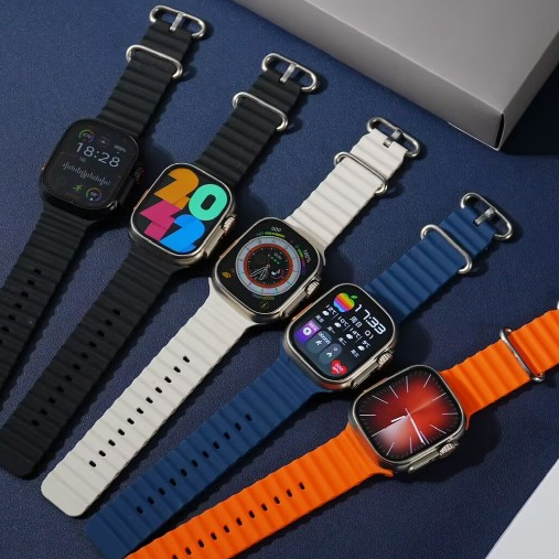 64GB Smartwatch ultra 2/3 49mm brecelet Tipo-C Logotipo Esportivo De 2.5 Polegadas Relógio Inteligente Carregamento Sem