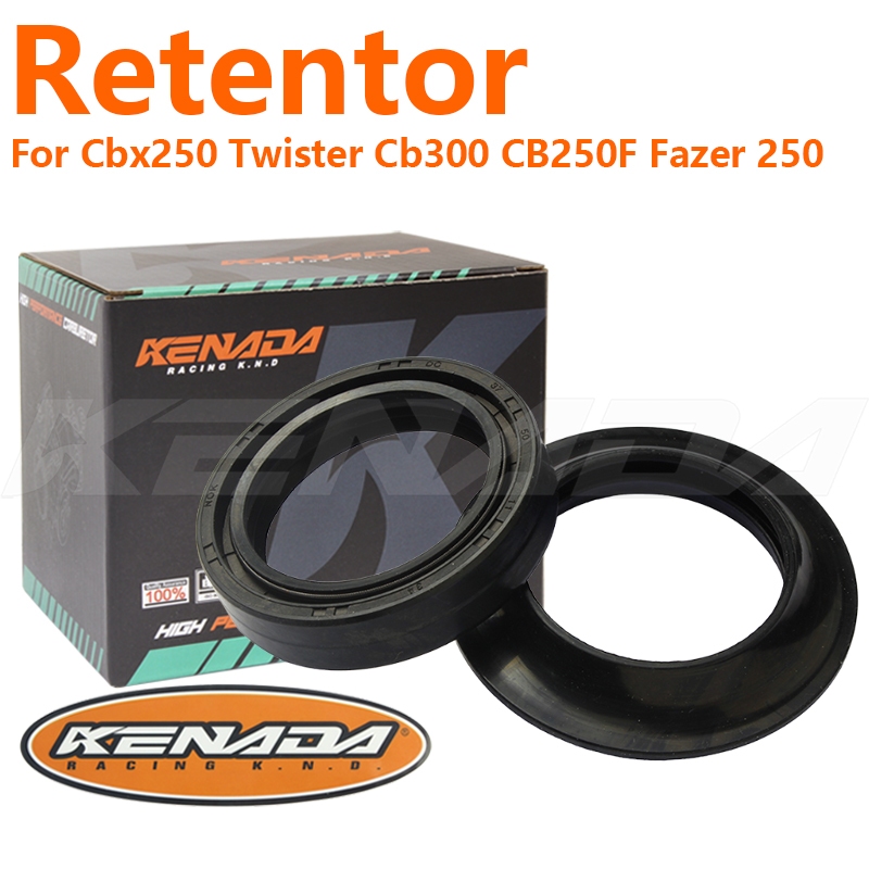 KENADA RACING Retentor Bengala Cbx250 Twister Cb300 CB250F Fazer 250 Twister Retentor  51490-KAZ-003 em Oferta na Shopee