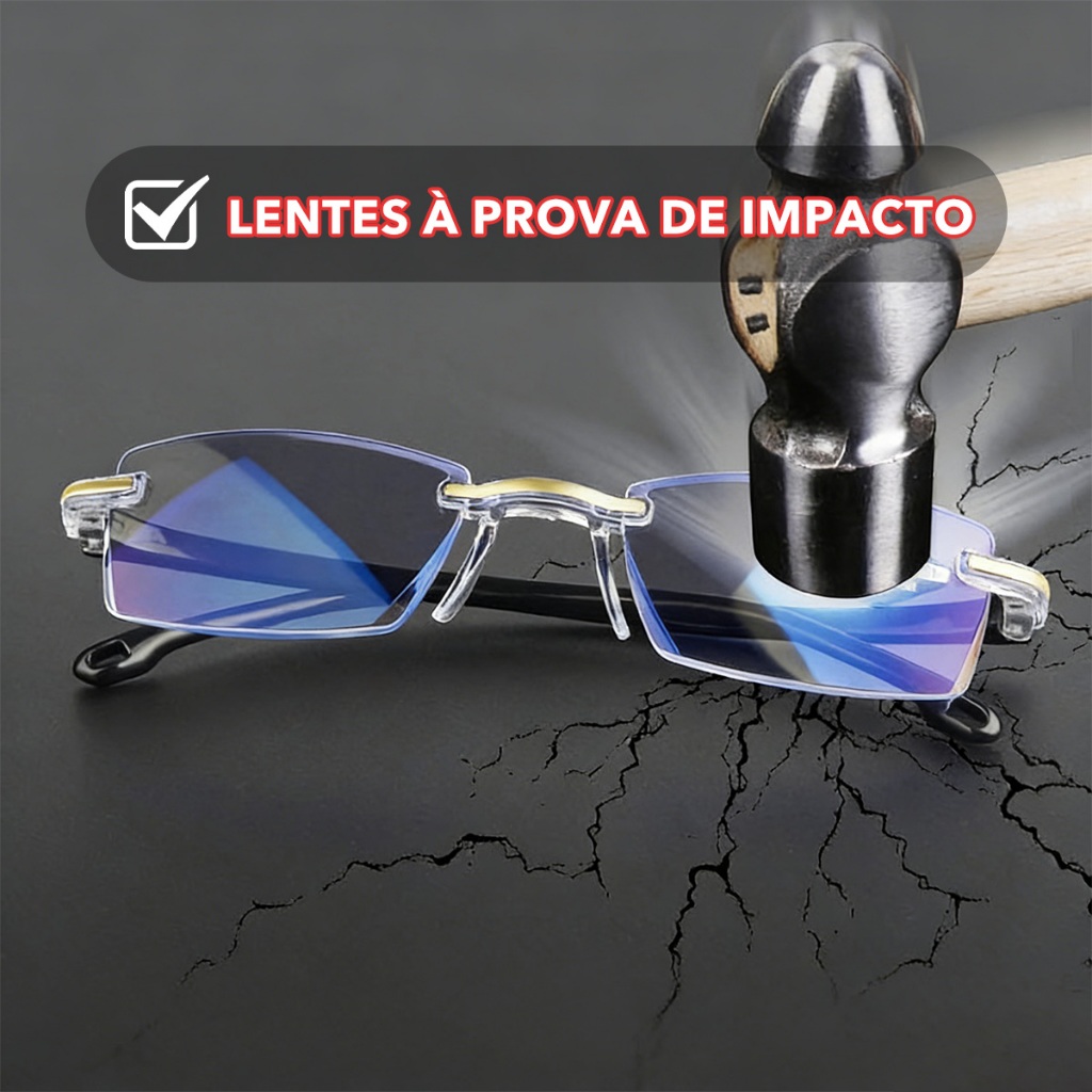 2026 Inverno Quente Novos Óculos Anti-Susto Masculino E Feminino Azul Claro À Prova De Queda