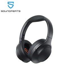 SoundPEATS Cove Pro Fones De Ouvido Com Etiqueta Dupla Dourada De Alta Resolução 95 Vida Útil Da Bateria ANC Cancelament
