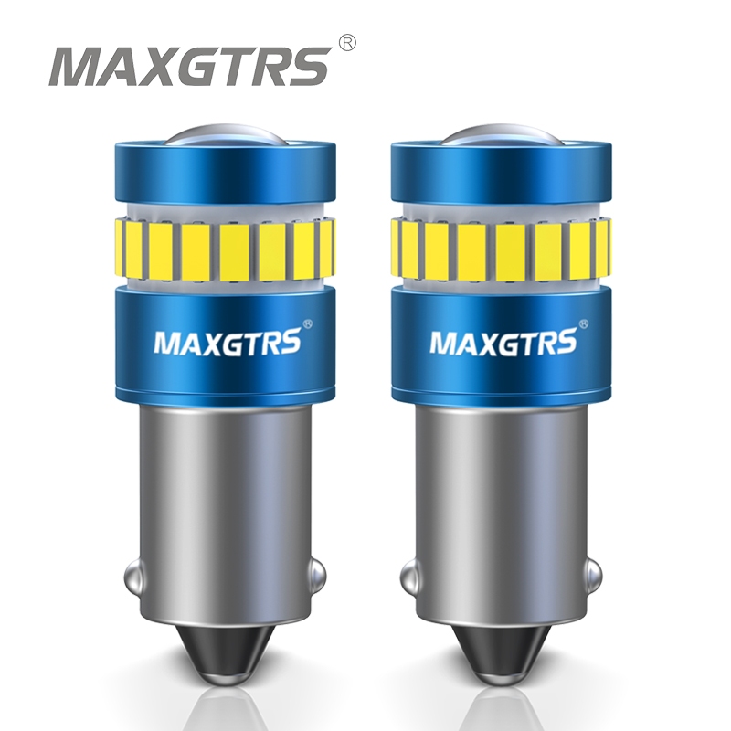MAXGTRS 2x BA9S Bax9s BAY9S Carro Automático Led T4W Cunha W5W 3030 Chip Interior Lâmpada T2W T3W H5W Luz Da Placa De Es