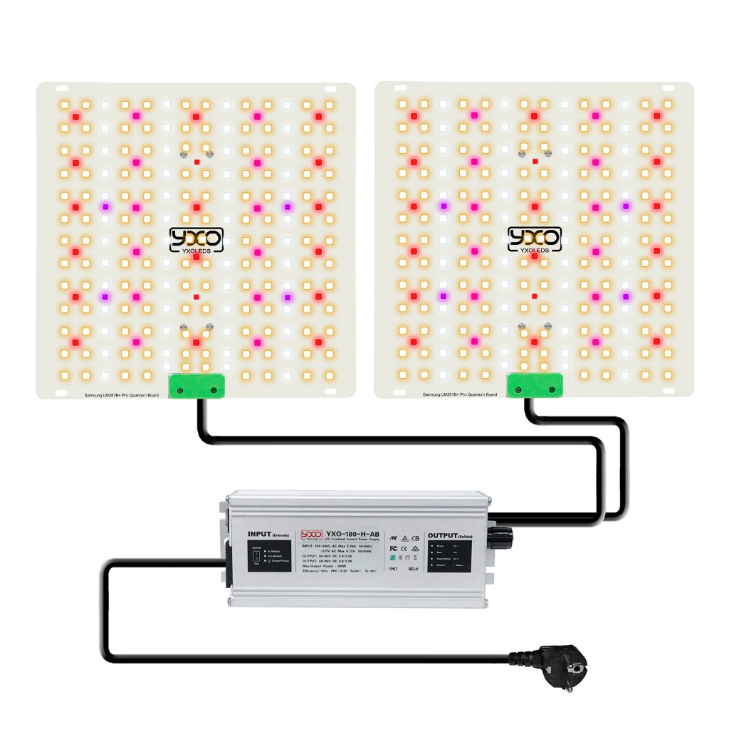 120W Samsung LM281B + Pro Led Crescer Luz 110V 220V 85W Para Planta Placa Quântica Cultivo Painel De Interior Lampada