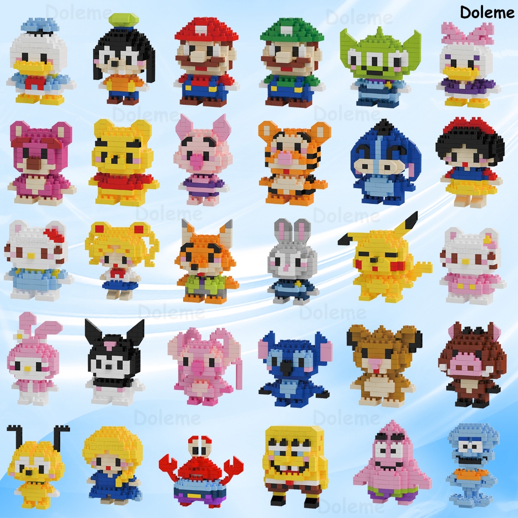 Mini Blocos de Construção DIY Brinquedo Criativo Modelo Decorativo Presente para Mesa