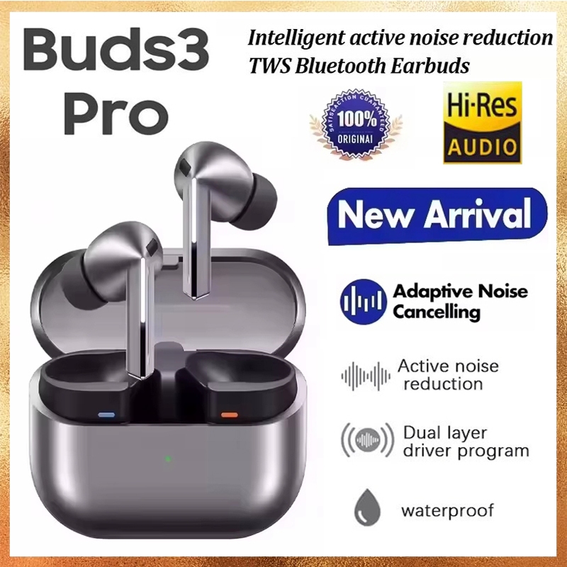 Buds3 Pro Fones De Ouvido Sem Fio TWS Bluetooth 5.3 Híbridos ANC De Alta Fidelidade Para Academia/Corrida