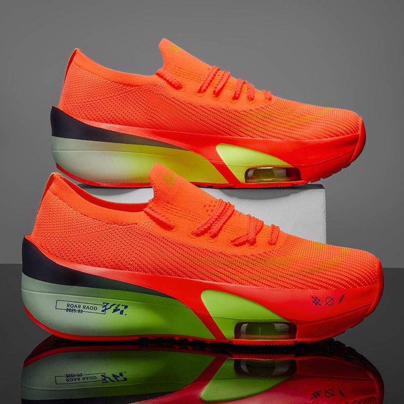 Novo Masculino Sola Grossa Elegante E Versátil casual Esportes Almofada De Ar Tênis De Corrida Com Absorção De Choque