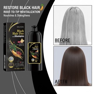 Shampoo Escurecimento Capilar Com Extrato He Shou Wu-Hidratante Profundo , Reparador 100ml