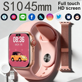 Relógio Inteligente S10 Ultra SmartWatch Série Calculadora Cardíaca Monitoramento De Freqüência Digital Para iOS Android em Oferta na Shopee