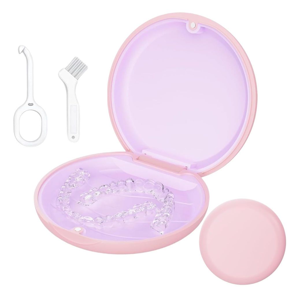 Estojo Retentor , Capas Finas Para Alinhadores Invisalign , Protetor Bucal Com Ferramentas De Remoção E Chewies Escova , em Oferta na Shopee