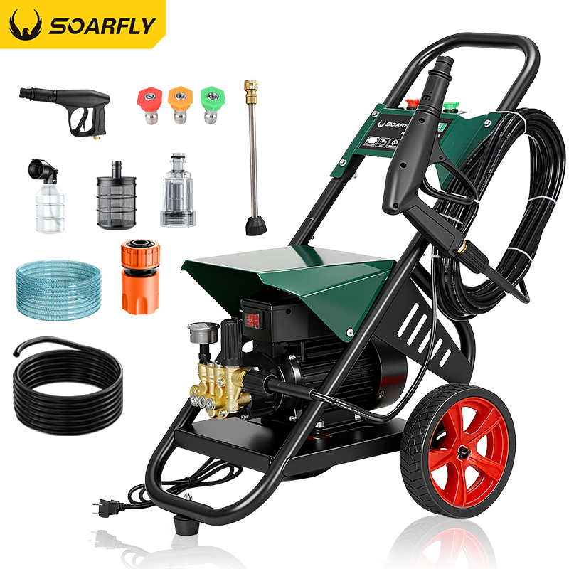 SOARFLY 5800W MULTI-CLEAN Lavadora De Pressão Máquina De Lavar Carro Ajustável Portátil De Alta Potência Para Serviços P