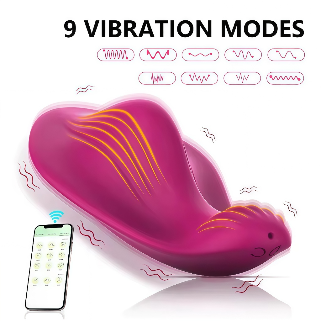 Vibrador Feminino de Calcinha Ultrafino · Controle por APP Sem Fio Silencioso · Uso Discreto em Oferta na Shopee